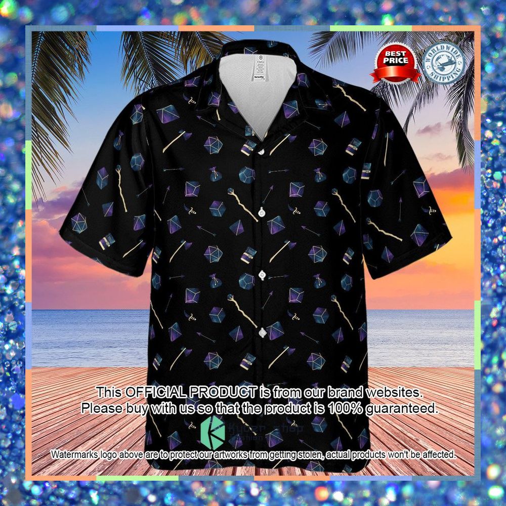 Galaxy In Dice Dungeons And Dragons Pattern Hawaiian Shirt 6 Galaxy In Dice Dungeons And Dragons Pattern Hawaiian Shirt word3