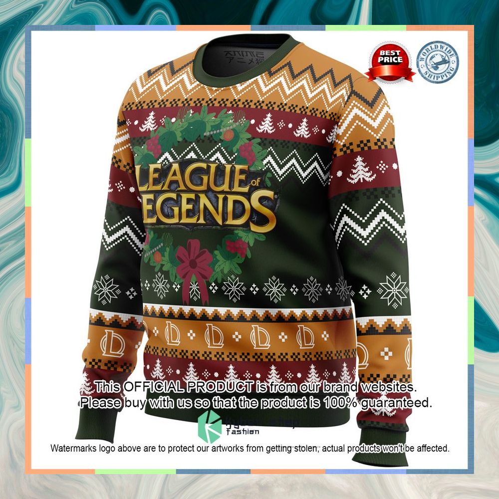 Game on Christmas League of Legends Ugly Christmas Sweater 8 Game on Christmas League of Legends Ugly Christmas Sweater word2