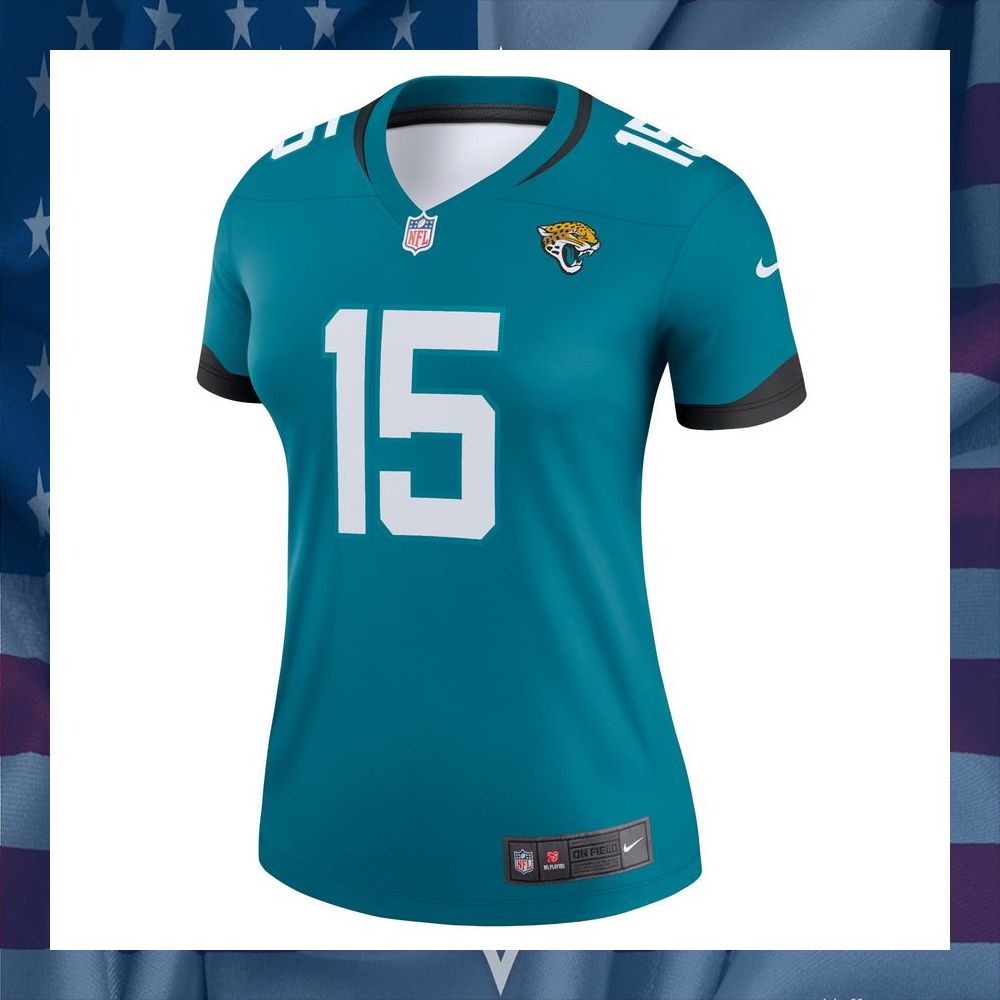 Gardner Minshew II Jacksonville Jaguars Women's Legend Teal Football Jersey 6 Gardner Minshew II Jacksonville Jaguars Women's Legend Teal Football Jersey word1