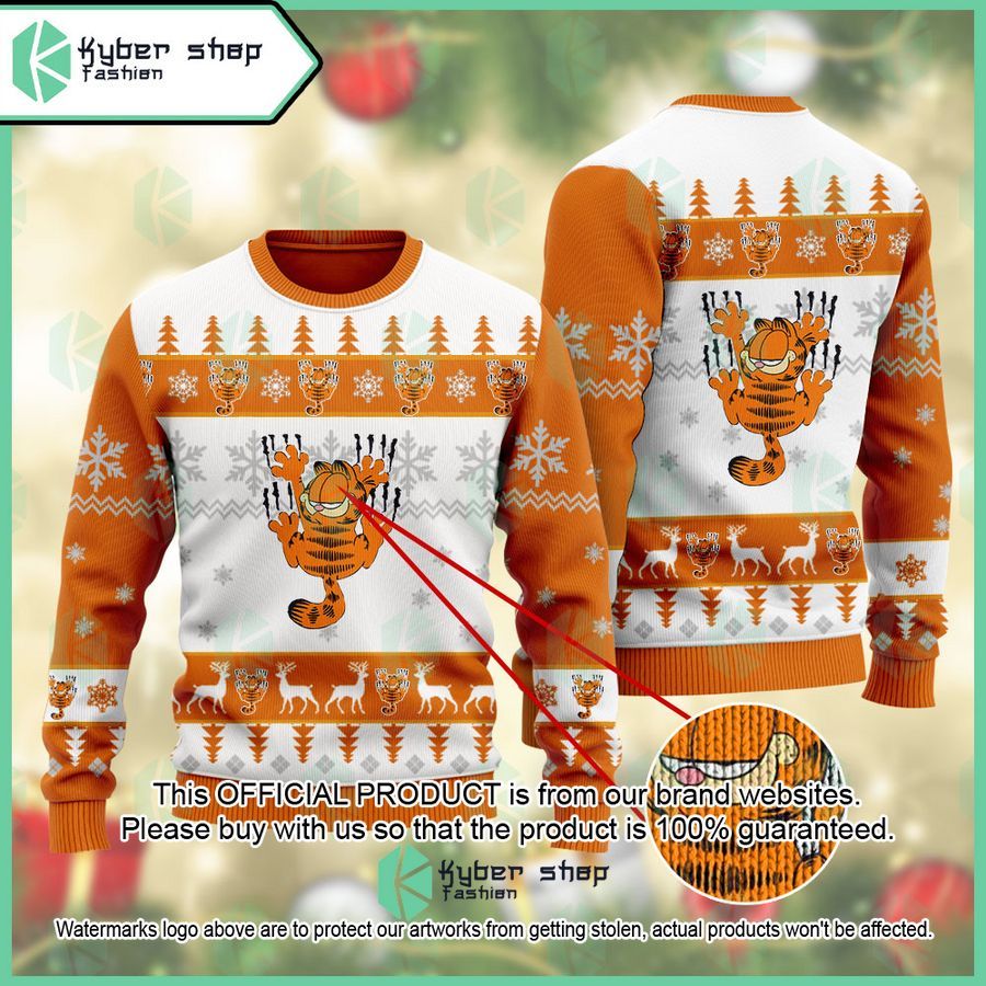 Garfield Garfield and Friends Christmas Sweater