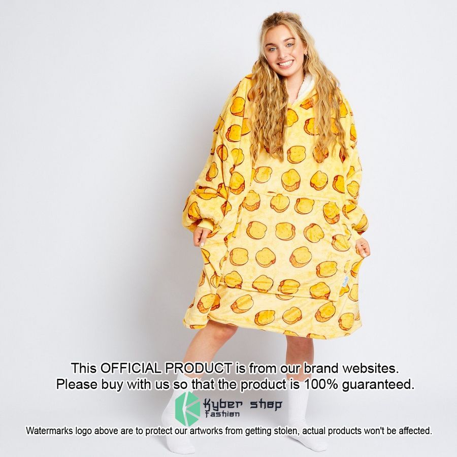 Garlic Bread Oodie Blanket Hoodie