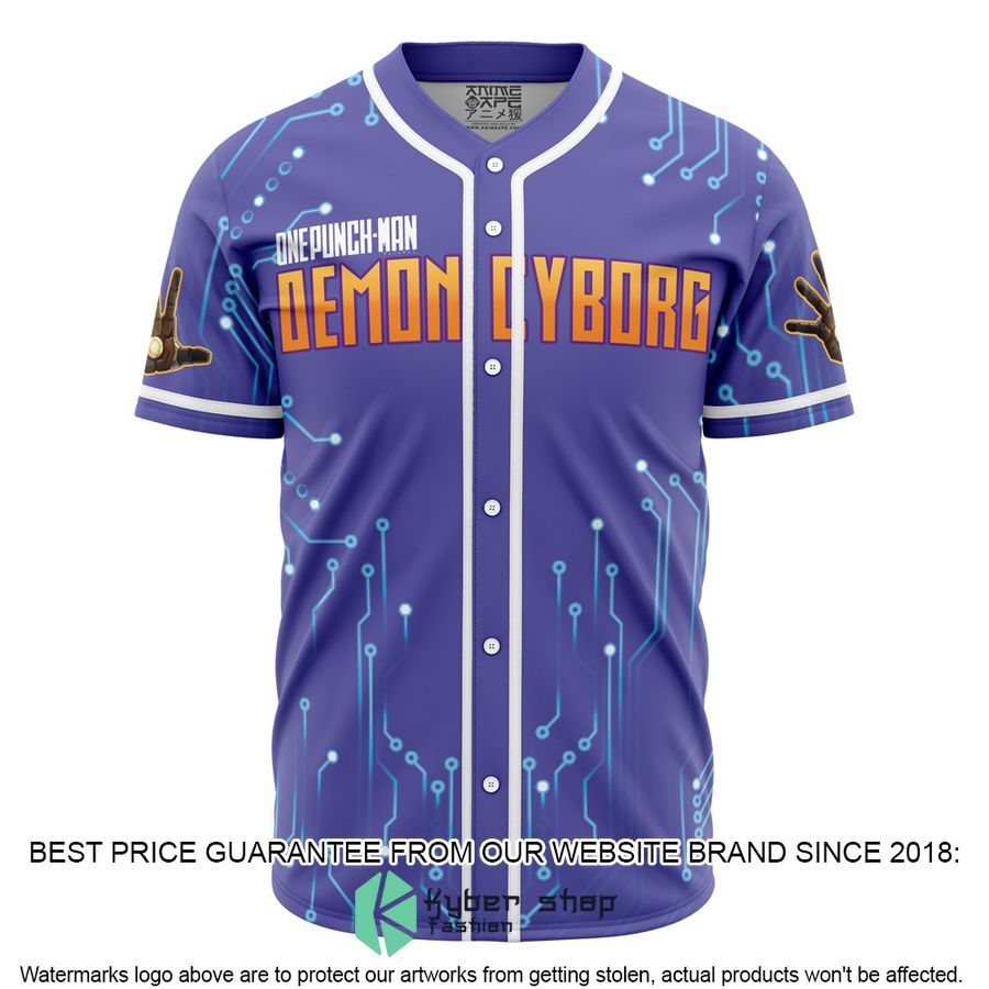 Genos One Punch Man Baseball Jersey
