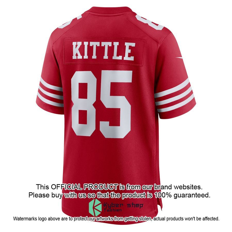 George Kittle San Francisco 49ers Team Scarlet Football Jersey 3 George Kittle San Francisco 49ers Team Scarlet Football Jersey word1