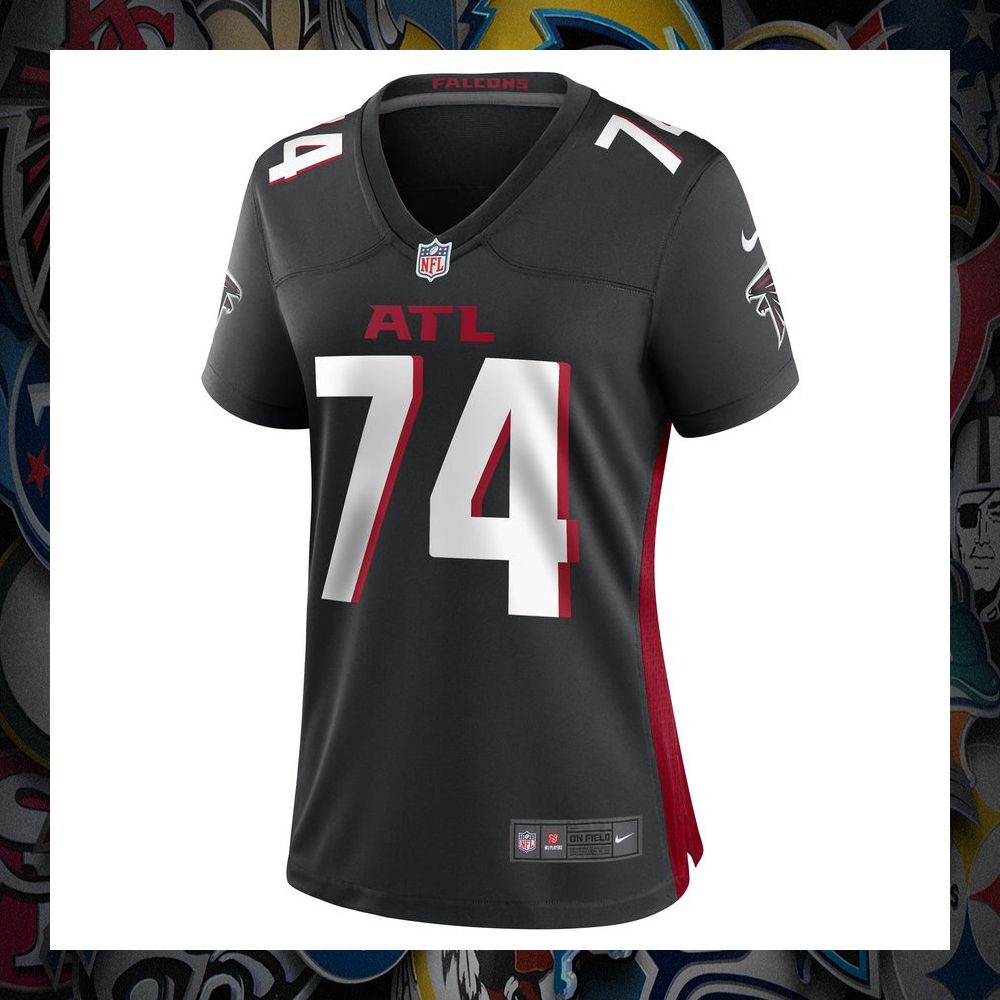 Germain Ifedi Atlanta Falcons Black Football Jersey 6 Germain Ifedi Atlanta Falcons Black Football Jersey word1