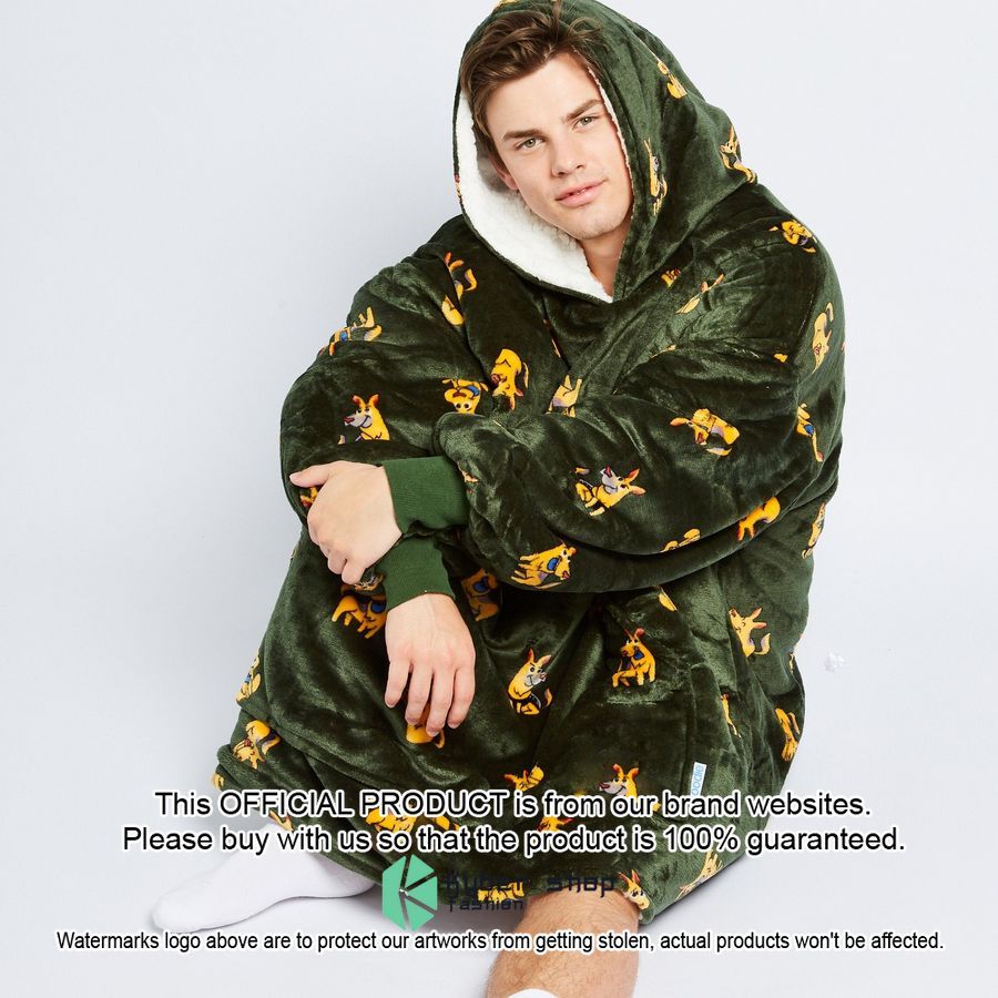 German Shepherd Oodie Blanket Hoodie