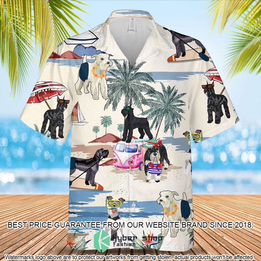 Giant Schnauzer Summer Beach Hawaiian Shirt