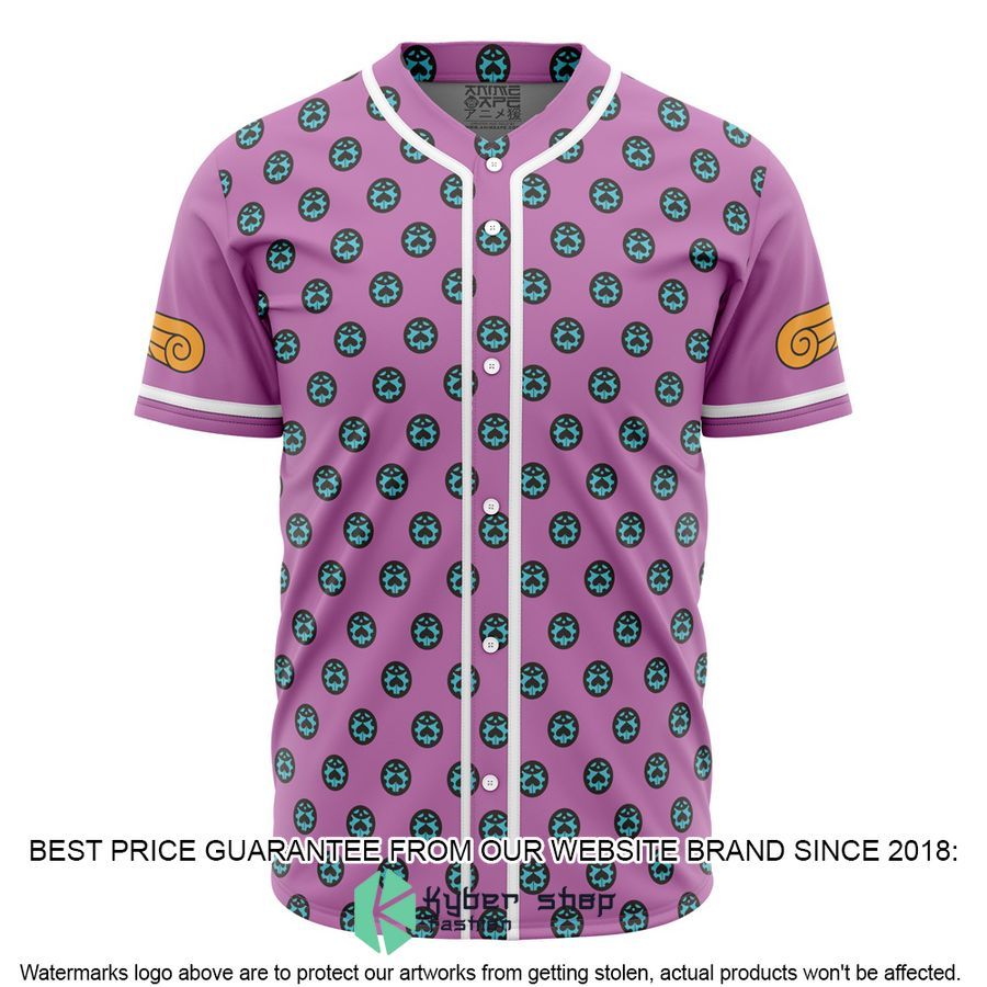 Giorno Giovanna Anime Jojos Bizarre Adventure Baseball Jersey