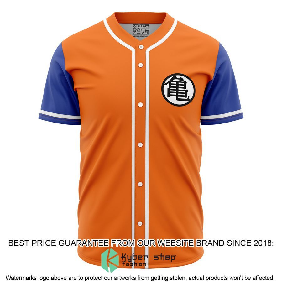 Goku Dragon Ball Z Baseball Jersey word1