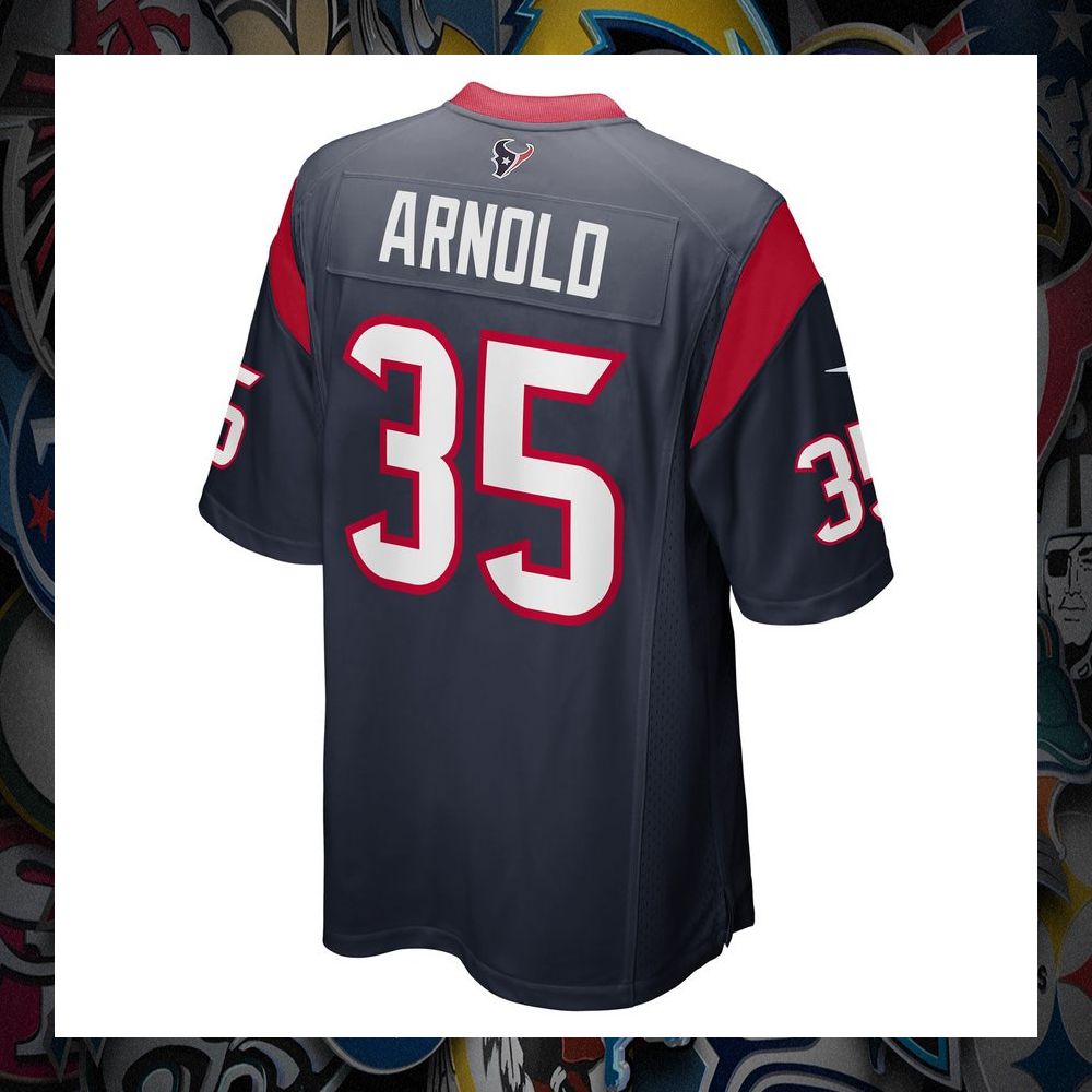 Grayland Arnold Houston Texans Navy Football Jersey 7 Grayland Arnold Houston Texans Navy Football Jersey word3