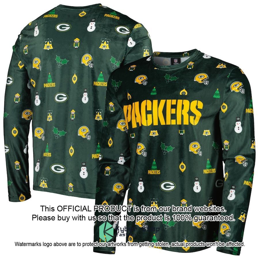 Green Bay Packers FOCO Green Sweater 4 Green Bay Packers FOCO Green Sweater word3