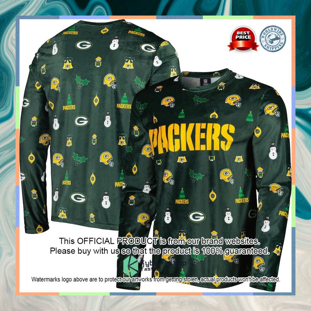 Green Bay Packers FOCO Green Sweater