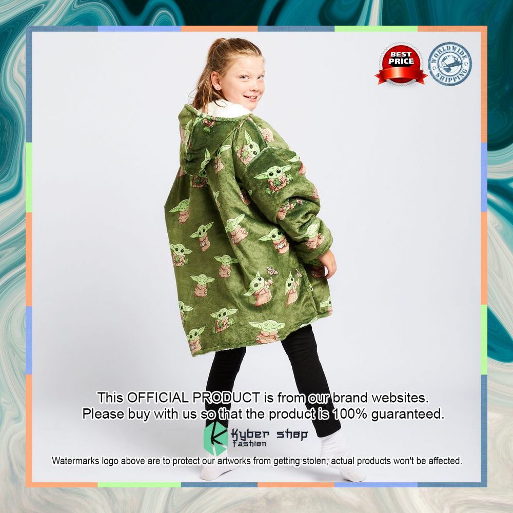 Green Kids The Mandalorian Grogu Oodie Blanket Hoodie 13 Green Kids The Mandalorian Grogu Oodie Blanket Hoodie word2
