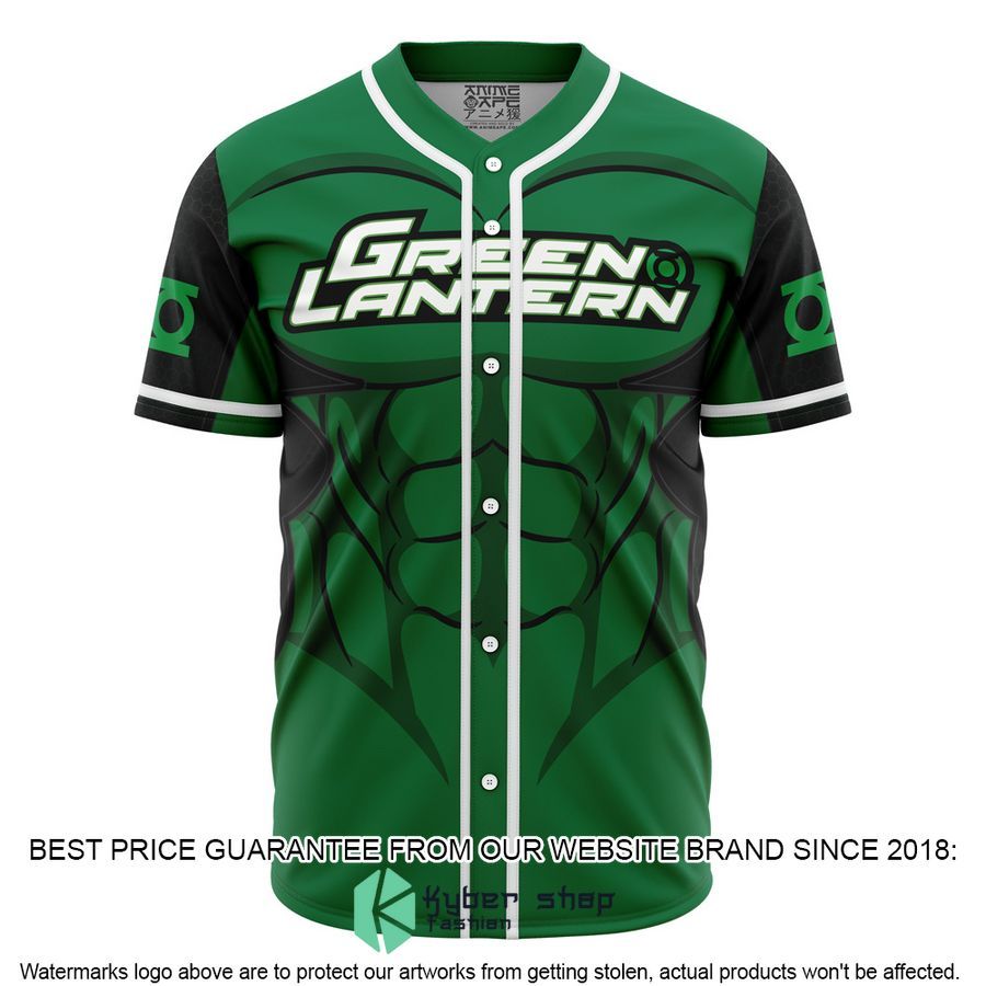 Green Lantern DC Comics Baseball Jersey