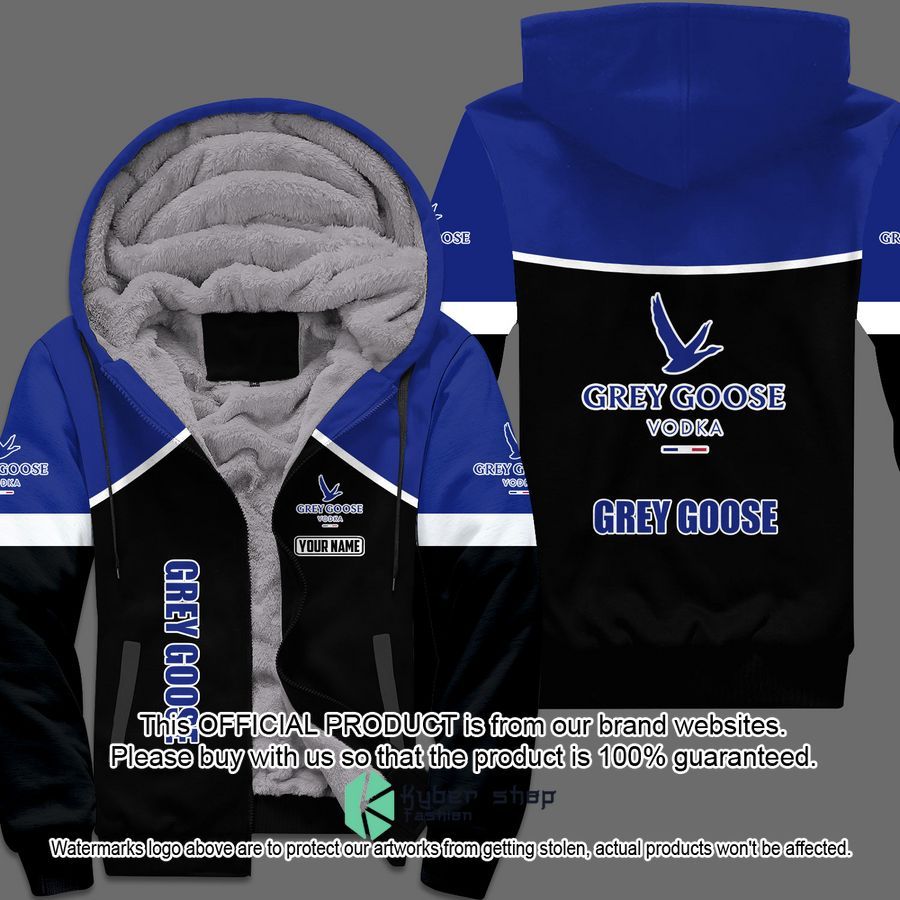 Grey Goose Custom Fleece Hoodie word3