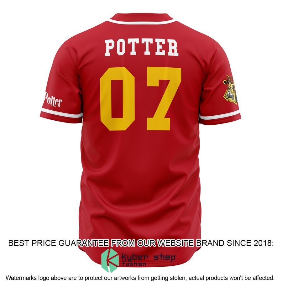 Gryffindor Lions House Harry Potter Baseball Jersey 3 Gryffindor Lions House Harry Potter Baseball Jersey word2