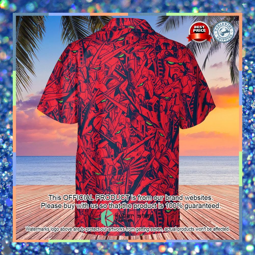 Gundam Camo Magenta Gundam Hawaiian Shirt 7 Gundam Camo Magenta Gundam Hawaiian Shirt word3