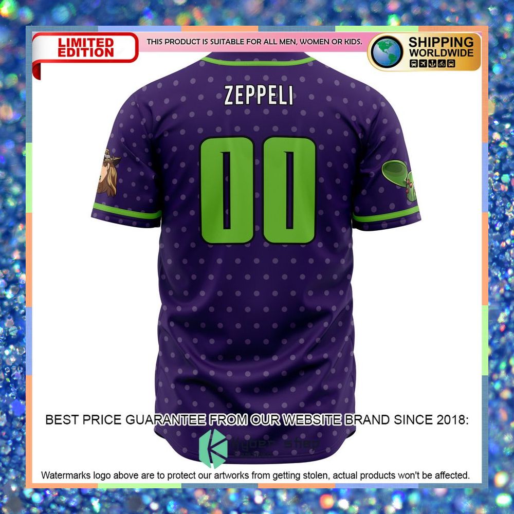 Gyro Zeppeli Ball Breaker Jojos Bizarre Adventure Baseball Jersey 6 Gyro Zeppeli Ball Breaker Jojos Bizarre Adventure Baseball Jersey word3