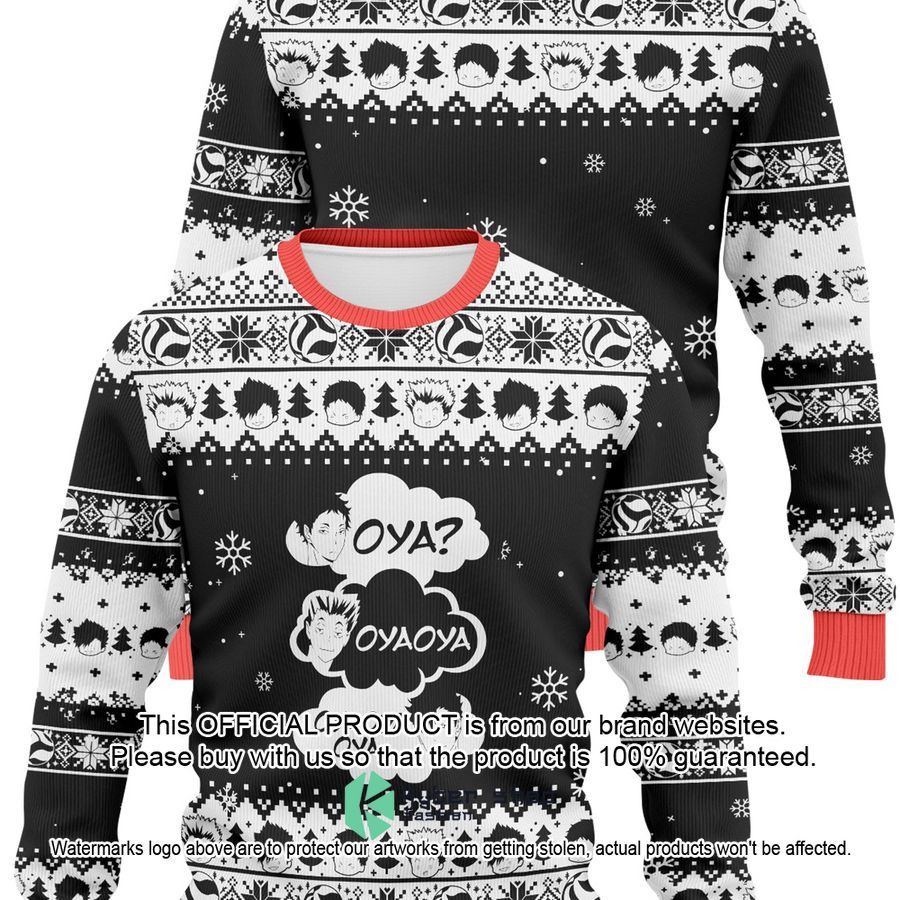 Haikyuu Oya Oya Oya Christmas Sweater 5 Haikyuu Oya Oya Oya Christmas Sweater word3