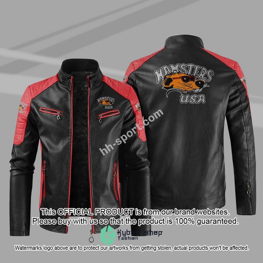 Hamsters Motorcycle Club Motor Leather Jacket 6 Hamsters Motorcycle Club Motor Leather Jacket word3