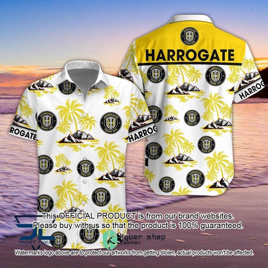 Harrogate Town AFC Hawaiian Shirt, Short
