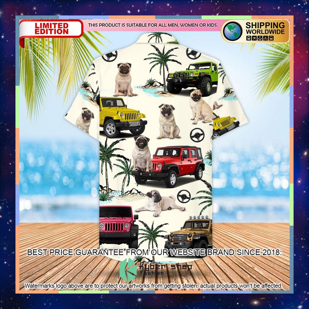 Hawaii Jeep Pug Hawaiian Shirt 6 Hawaii Jeep Pug Hawaiian Shirt word3