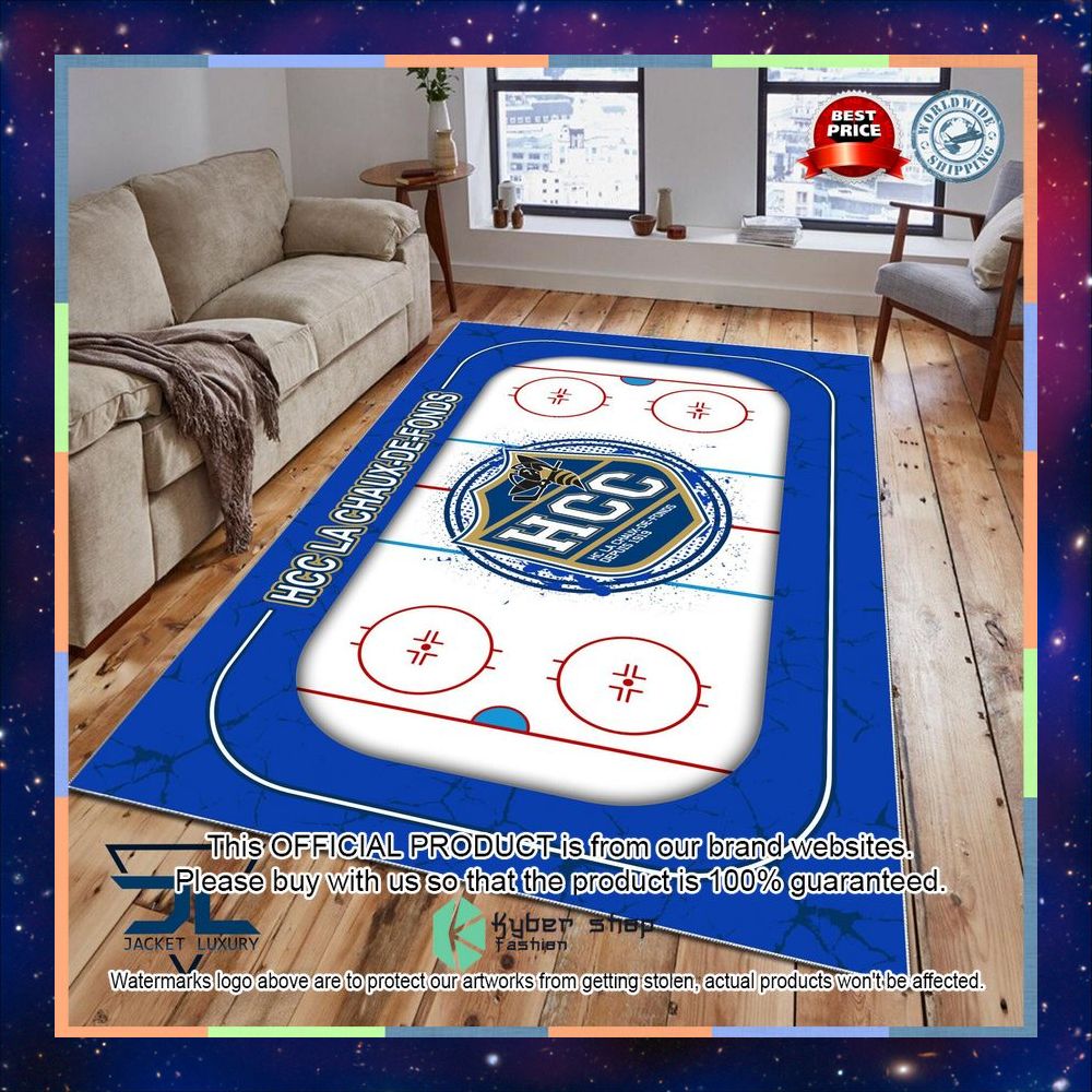 HC La Chaux-de-Fonds Carpet Rug 4 HC La Chaux-de-Fonds Carpet Rug word2