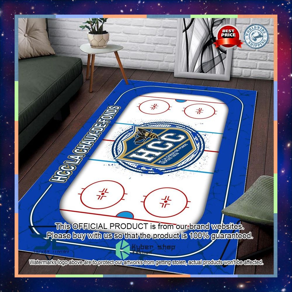HC La Chaux-de-Fonds Carpet Rug 5 HC La Chaux-de-Fonds Carpet Rug word2