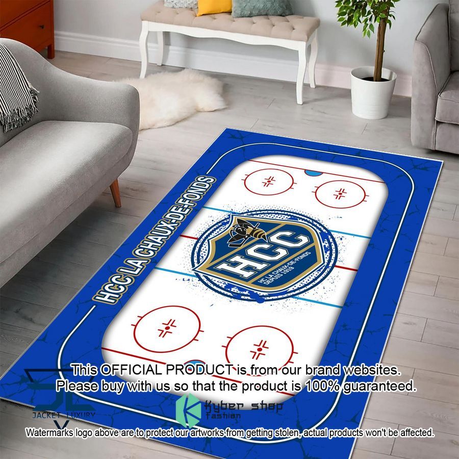 HC La Chaux-de-Fonds Carpet Rug 3 HC La Chaux-de-Fonds Carpet Rug word2