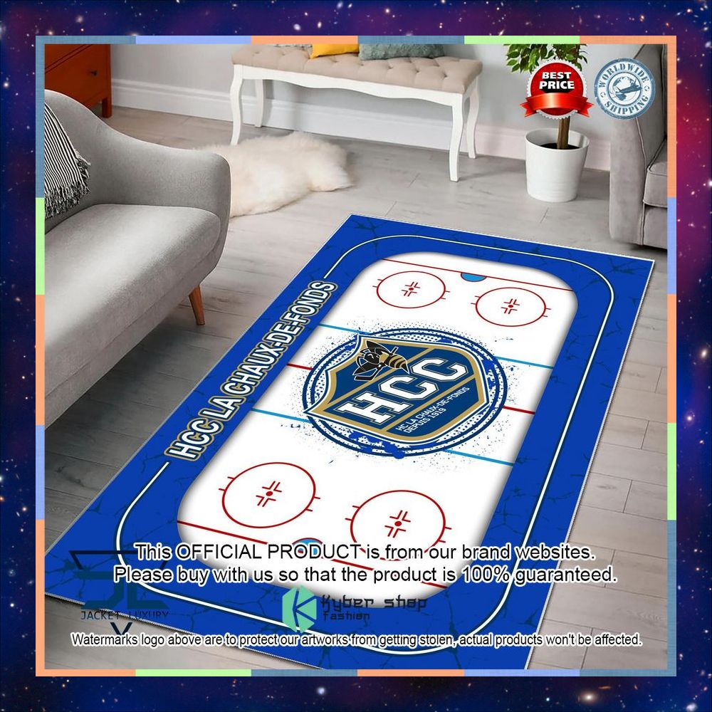 HC La Chaux-de-Fonds Carpet Rug 6 HC La Chaux-de-Fonds Carpet Rug word2