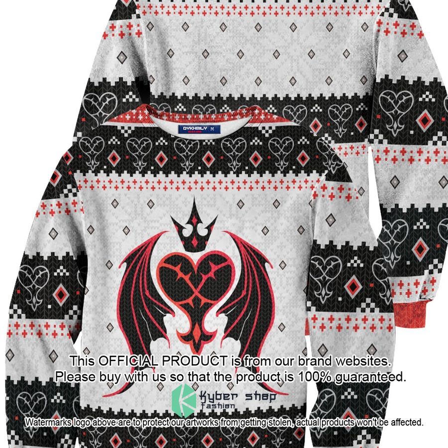 Heartless Christmas Ugly Sweater word1