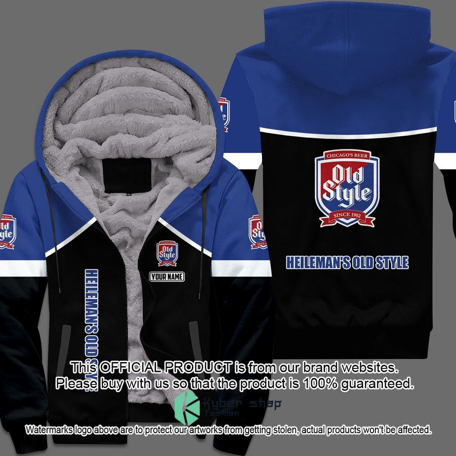 Heilemans Old Style Custom Fleece Hoodie word1