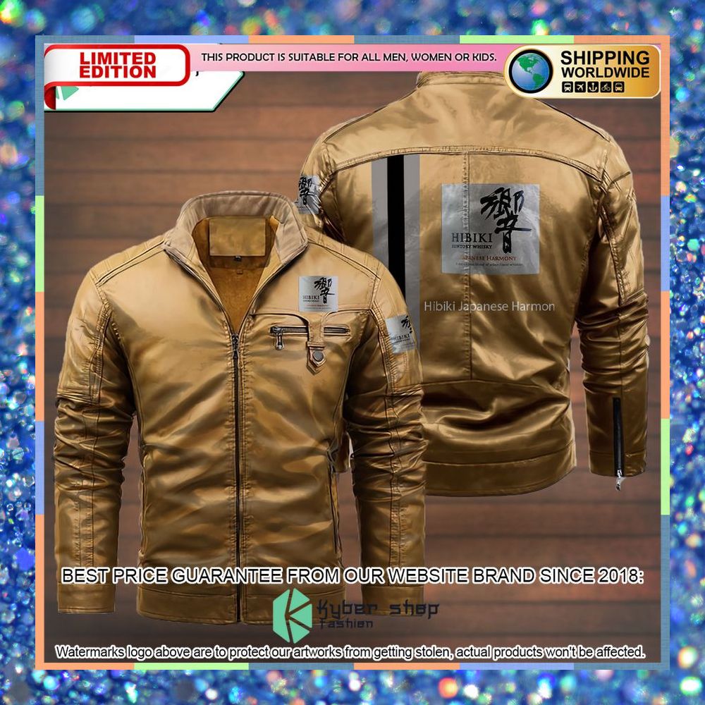 Hibiki Japanese Harmon Leather Jacket 7 Hibiki Japanese Harmon Leather Jacket word1