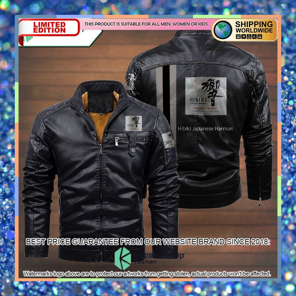Hibiki Japanese Harmon Leather Jacket 8 Hibiki Japanese Harmon Leather Jacket word1