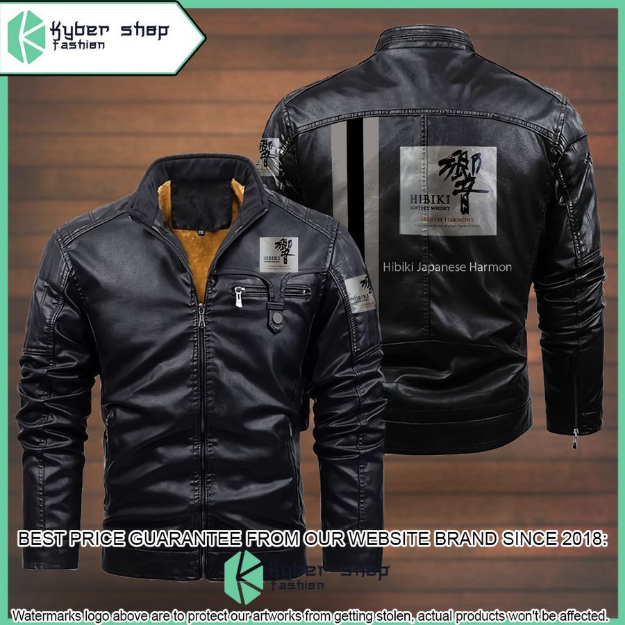 Hibiki Japanese Harmon Leather Jacket 4 Hibiki Japanese Harmon Leather Jacket word1