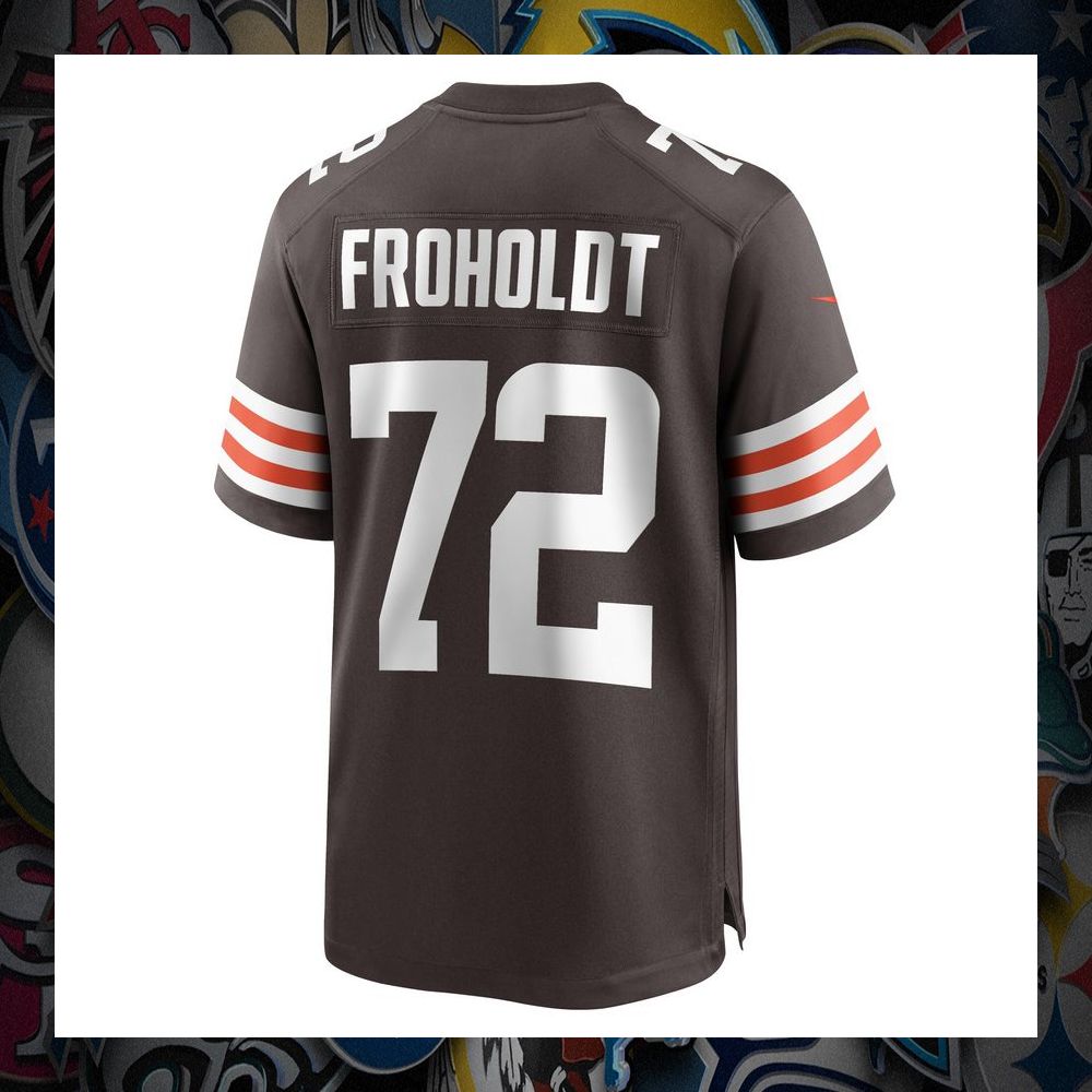 Hjalte Froholdt Cleveland Browns Brown Football Jersey 7 Hjalte Froholdt Cleveland Browns Brown Football Jersey word1