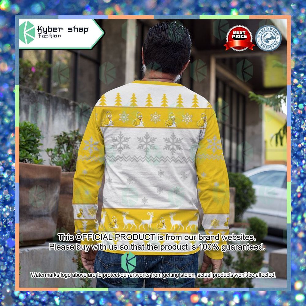 Homer Simpson The Simpsons Christmas Sweater 8 Homer Simpson The Simpsons Christmas Sweater word3