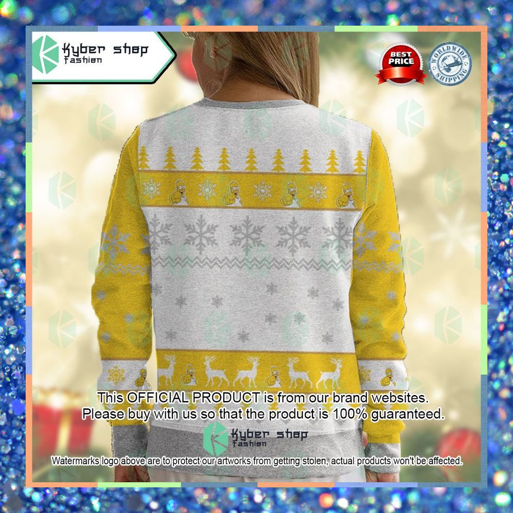 Homer Simpson The Simpsons Christmas Sweater 10 Homer Simpson The Simpsons Christmas Sweater word3