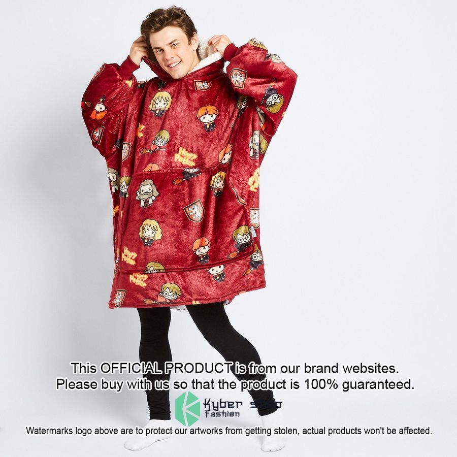 HP Gryffindor Oodie Blanket Hoodie
