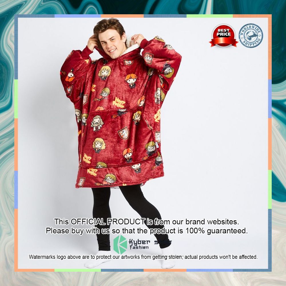 HP Gryffindor Oodie Blanket Hoodie 9 HP Gryffindor Oodie Blanket Hoodie word3