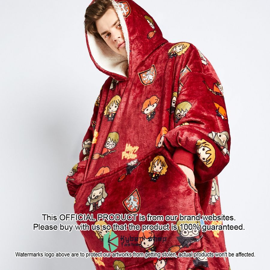 HP Gryffindor Oodie Blanket Hoodie 4 HP Gryffindor Oodie Blanket Hoodie word3