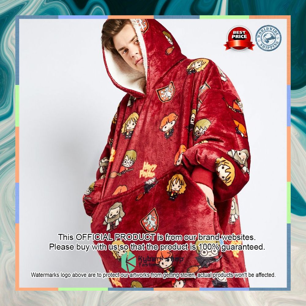 HP Gryffindor Oodie Blanket Hoodie 12 HP Gryffindor Oodie Blanket Hoodie word3