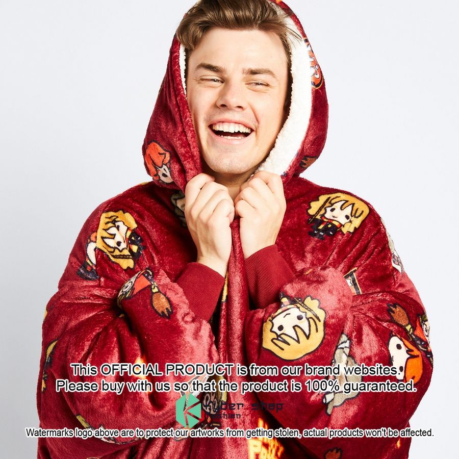 HP Gryffindor Oodie Blanket Hoodie 5 HP Gryffindor Oodie Blanket Hoodie word3