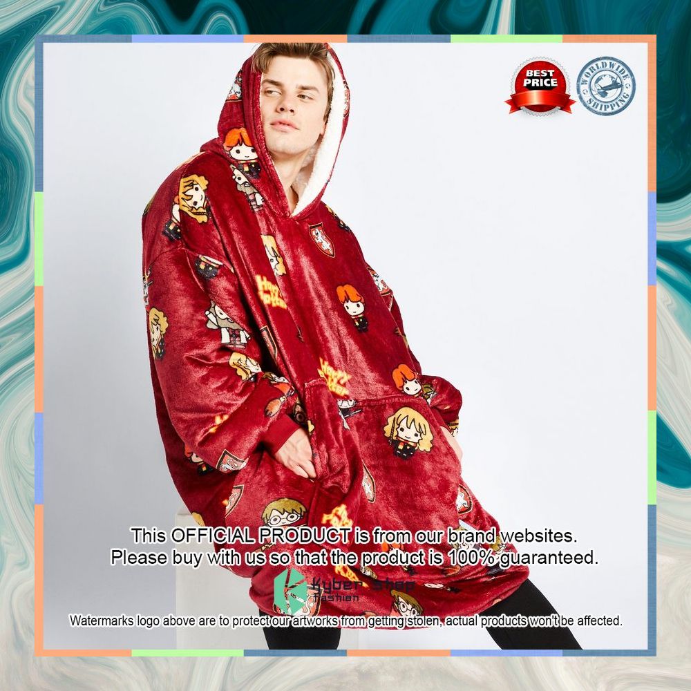 HP Gryffindor Oodie Blanket Hoodie 14 HP Gryffindor Oodie Blanket Hoodie word3