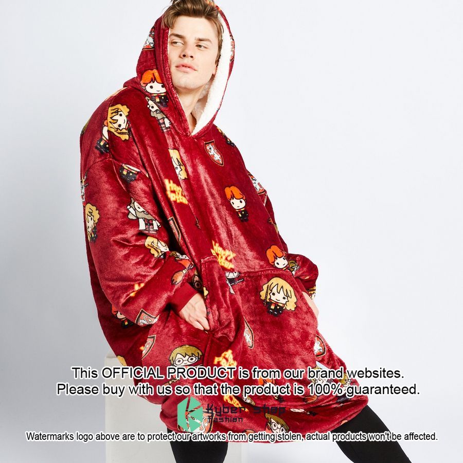 HP Gryffindor Oodie Blanket Hoodie 6 HP Gryffindor Oodie Blanket Hoodie word3