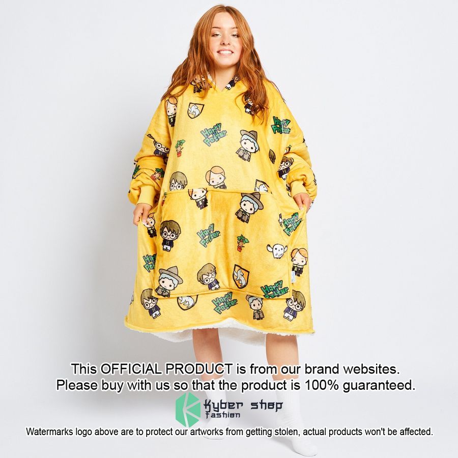 HP Hufflepuff Oodie Blanket Hoodie