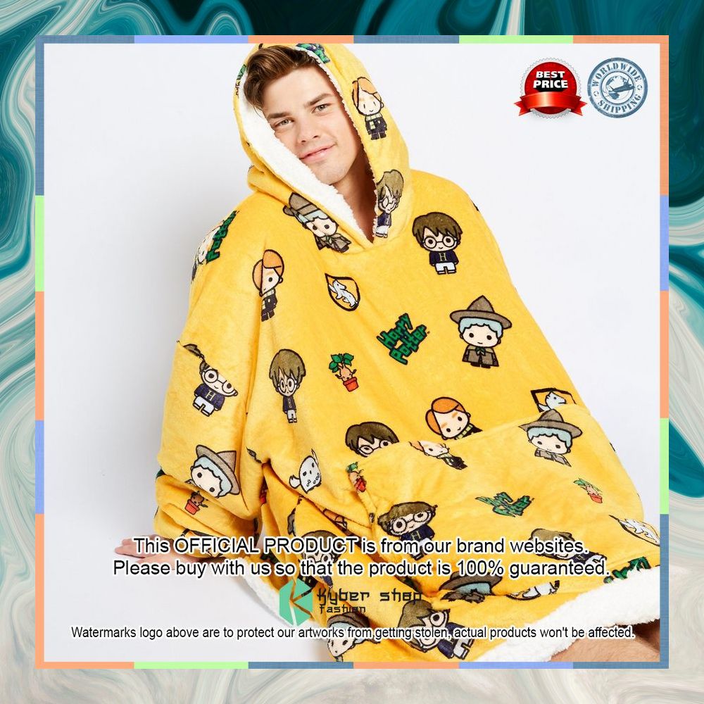 HP Hufflepuff Oodie Blanket Hoodie 9 HP Hufflepuff Oodie Blanket Hoodie word1