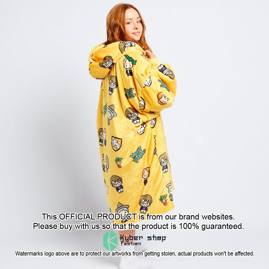HP Hufflepuff Oodie Blanket Hoodie 4 HP Hufflepuff Oodie Blanket Hoodie word1