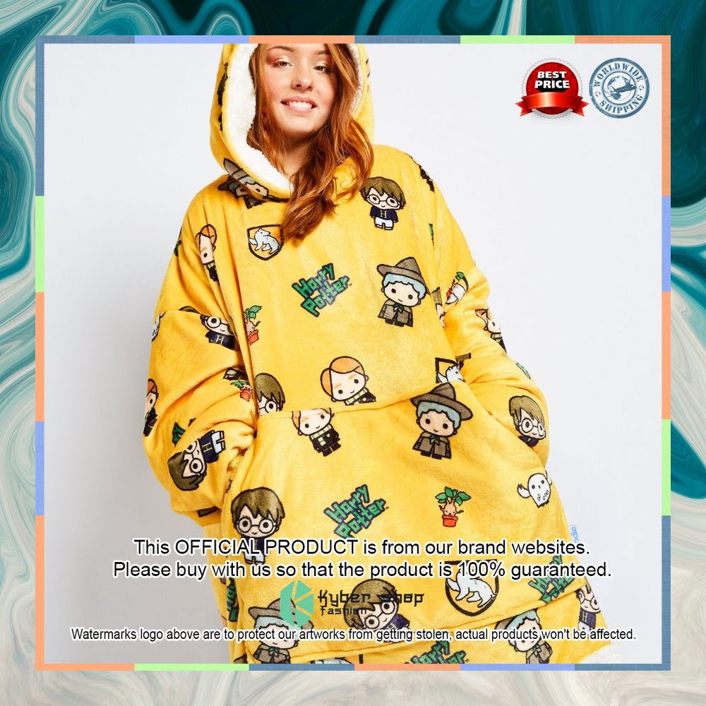 HP Hufflepuff Oodie Blanket Hoodie 11 HP Hufflepuff Oodie Blanket Hoodie word1