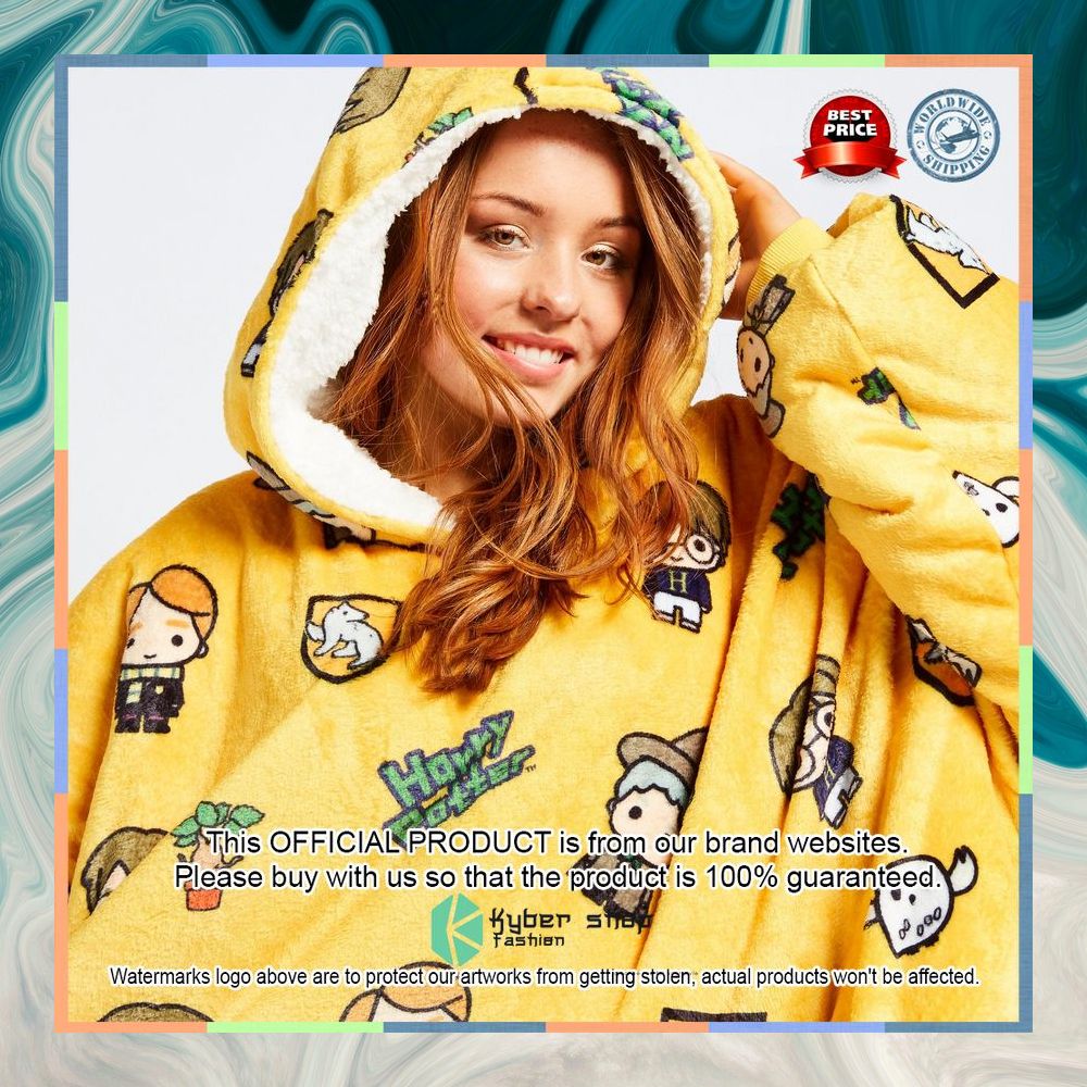 HP Hufflepuff Oodie Blanket Hoodie 12 HP Hufflepuff Oodie Blanket Hoodie word1