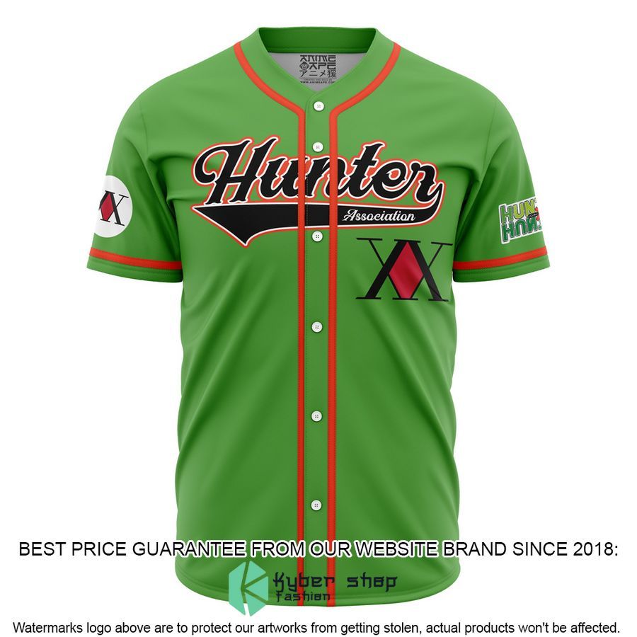 Hunter Association Gon Hunter X Hunter Baseball Jersey word2
